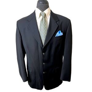 BIELLA MARCO BIELLA ATHLETIC FIT MENS 100% WOOL BLAZER. SIZE 46L AN AMAZ…